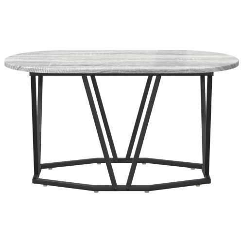 sivi Sonoma stolić za kavu - 80x40x40.5 cm, napravljen od inženjerskog drva i metala Cijena