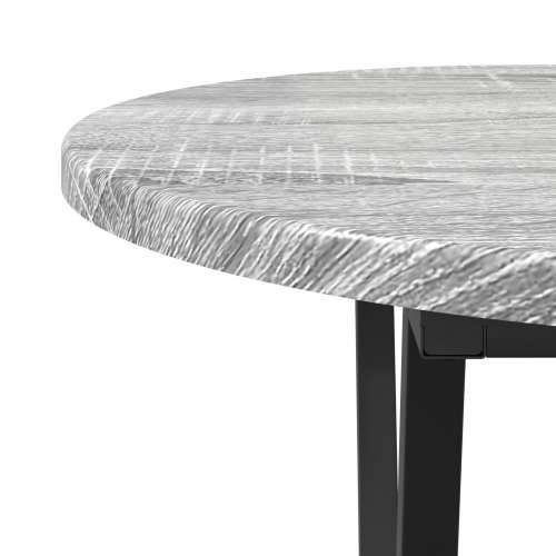 sivi Sonoma stolić za kavu - 80x40x40.5 cm, napravljen od inženjerskog drva i metala Cijena