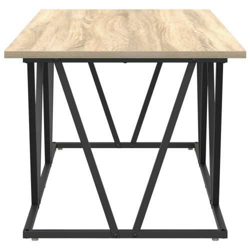 Stolić za kavu Sonoma hrast 100x50x40 cm od konstruiranog drva i metala Cijena