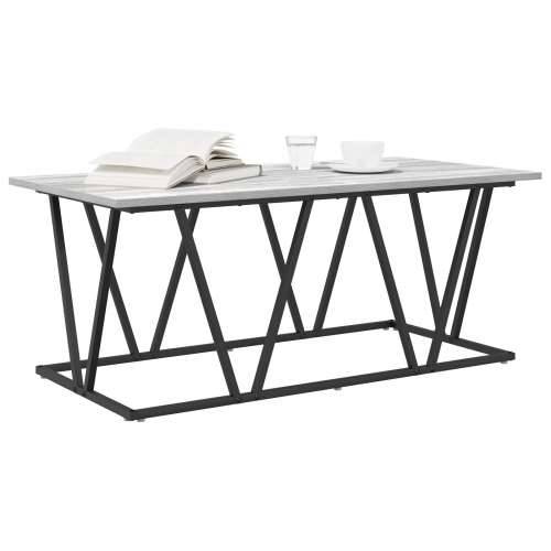 sivi sonoma stolić za kavu 100x50x40 cm od konstruiranog drva i metala Cijena