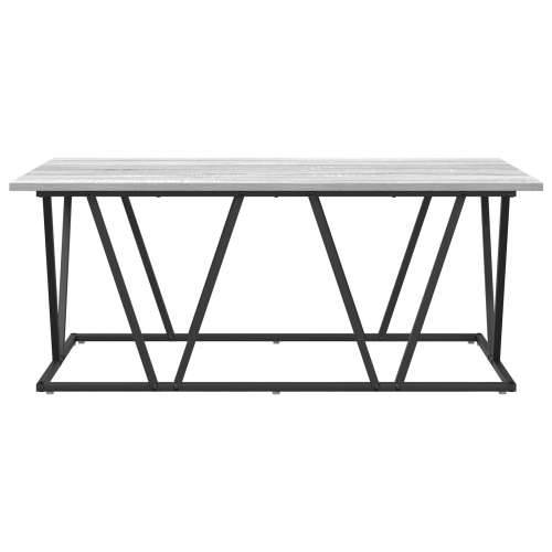 sivi sonoma stolić za kavu 100x50x40 cm od konstruiranog drva i metala Cijena