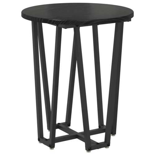 set stolića od 2 - Crni hrast MDF i metal Cijena