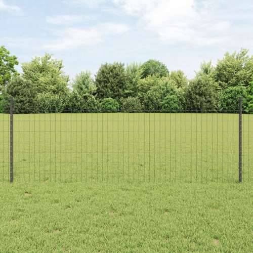 Euro Ograde s 5 U Stubova Siva 0,8x10 m Čelik Cijena