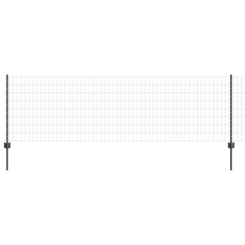 Euro Ograde s 5 U Stubova Siva 0,8x10 m Čelik Cijena