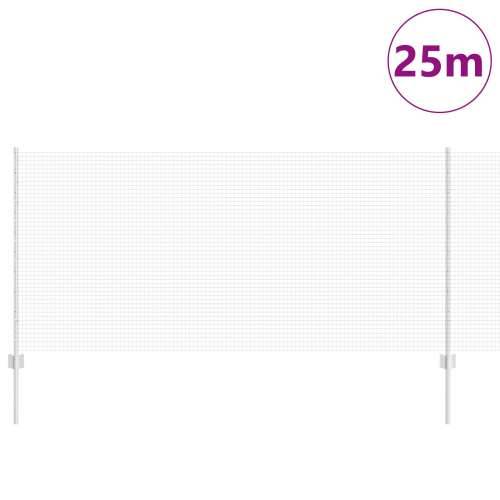 Set ograde za vrt Set od 2 Pocinčani čelik 25 m dug Izdržljivo Cijena