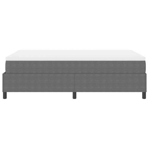 Krevet s box springom s madracem Svijetlosivi 120x200 cm Tkanina od kordona Cijena