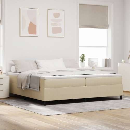 Box Spring Krevet s Madracem Svijetlo Zeleni Sivi 200x200 cm Kord Tkanina Cijena