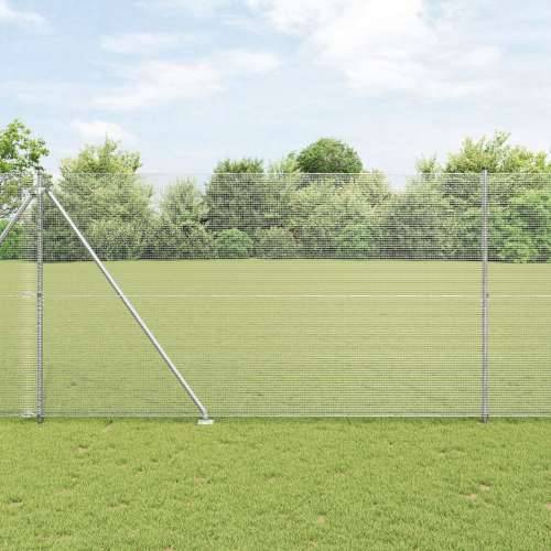 Zavarena Žičana Ograda s 13 Šiljaka 1.5x25 m Cinkovanog Čelika Cijena