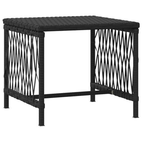 Set ležaljki na suncu Set od 3 Crna i krem bijela PE ratan, metal Cijena