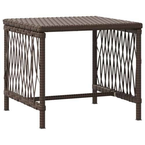 set ležaljki na suncu Set od 3 Smeđa i krem bijela PE ratan, metal Cijena