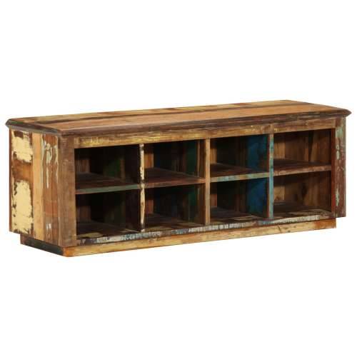 drvena klupa 110x35x40 cm obnovljeno drvo Cijena
