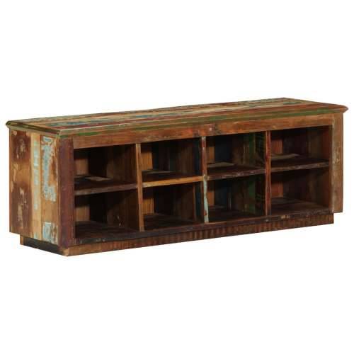 drvena klupa 110x35x40 cm obnovljeno drvo Cijena