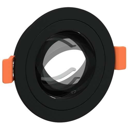 ugradni reflektori 24 kom Okrugli GU10 Crni Ø91 mm Cijena