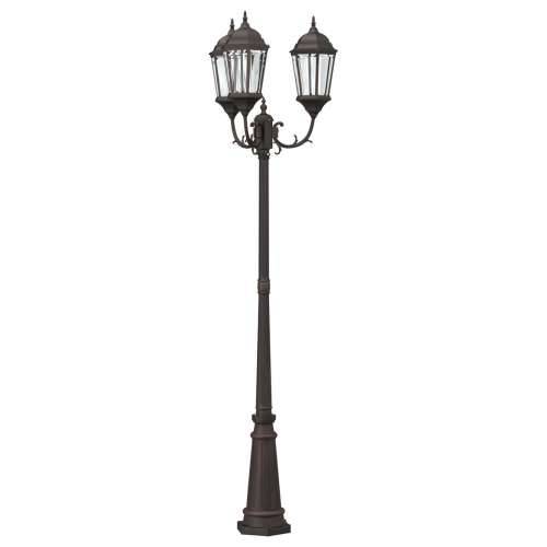 Stalak za vrtne lampe 3-lampe E27 Brončana 235 cm Aluminij Cijena