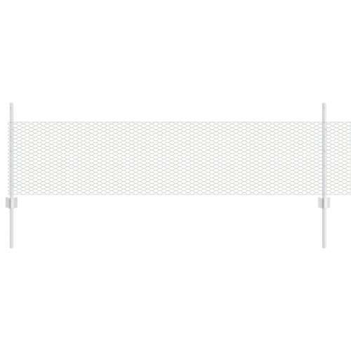 stupovi za ograde 5 kom U-kanal 60 cm galvanizirani čelik, šesterokutna ograda 0.5x10 m galvanizirani čelik Cijena