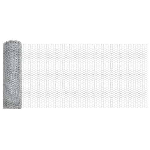 Ogradni stupci 11 kom U-kanal 40 cm Galvanizirani čelik, Šesterokutna ograda 0.4x50 m Galvanizirani čelik Cijena