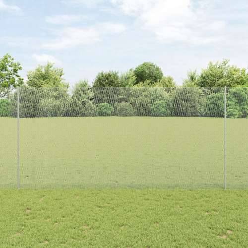 Ograde posts 22 kom U-channel 160 cm pocinčana čelik, Heksagonalna ograda 1.6x50 m pocinčana čelik Cijena