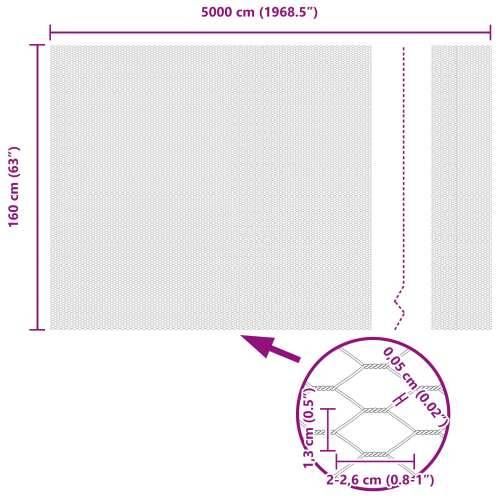 Ograde posts 22 kom U-channel 160 cm pocinčana čelik, Heksagonalna ograda 1.6x50 m pocinčana čelik Cijena