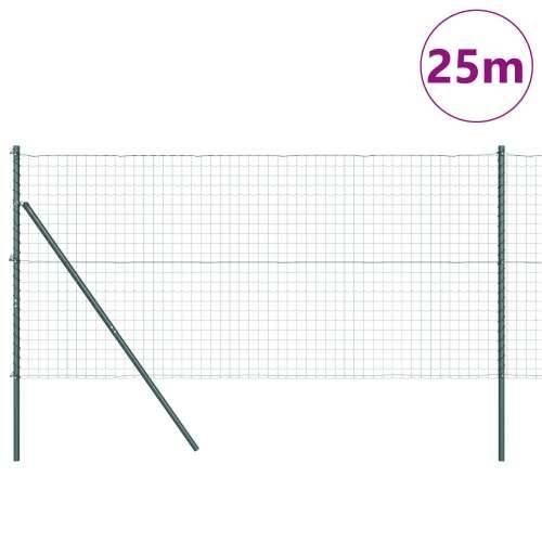 Euro Ograda s 13 Stubova 1.2x25 m Cinkovani Čelik Zeleni Cijena