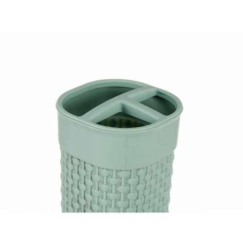 Set za Kupaonicu Berilo PP-107-3 Zelena Plastika (12 kom.) Cijena