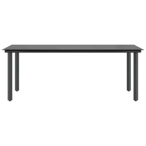 Vrtna garnitura - 9-dijelni vrtni blagovaonski set s jastucima poliratan i staklo - Smeđa i krem ​​bijela 200 x 100 x 74 cm 8 Cijena