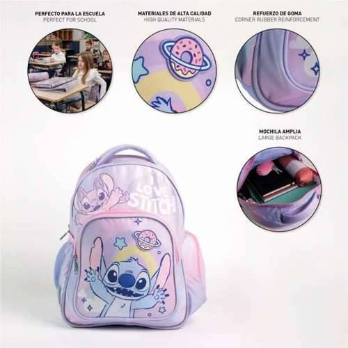 Školski Ruksak Stitch Lila Cijena