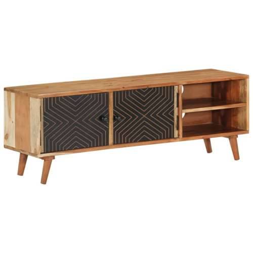 TV ormarić 112x30x40 cm od masivnog bagremovog drva Cijena