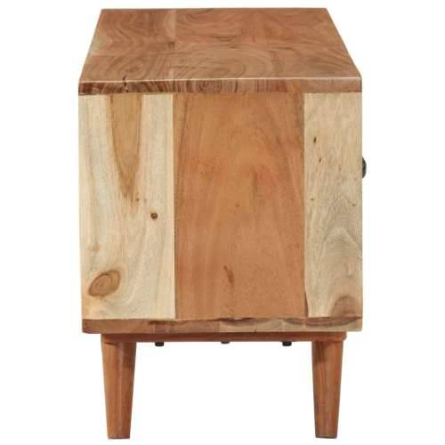 TV ormarić 112x30x40 cm od masivnog bagremovog drva Cijena