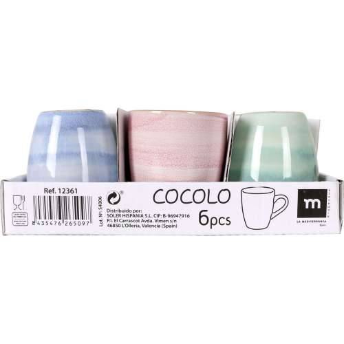 Šalica za kavu i čaj La Mediterránea Cocolo 90 ml (36 Jedinice) Cijena
