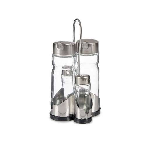 Set za Začine Anna Providan Srebrna 10 x 10 x 21 cm (12 kom.) Cijena