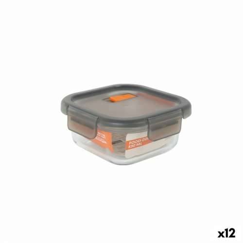 Hermetička Kutija za Ručak MasterChef Siva Providan Kvadratno 530 ml (12 kom.) Cijena