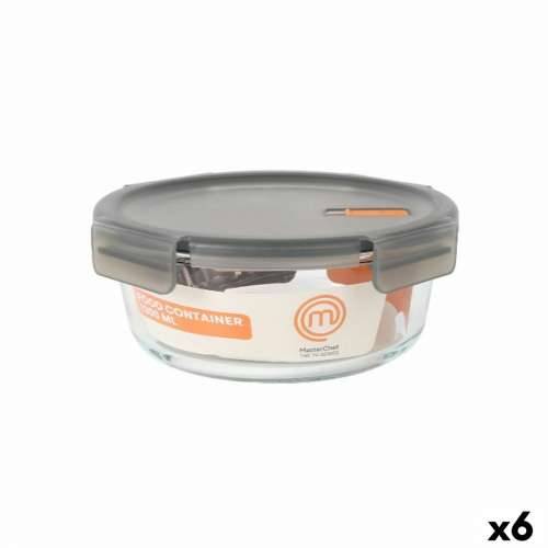 Hermetička Kutija za Ručak MasterChef Siva Providan Okruglo 1,3 L (6 kom.) Cijena
