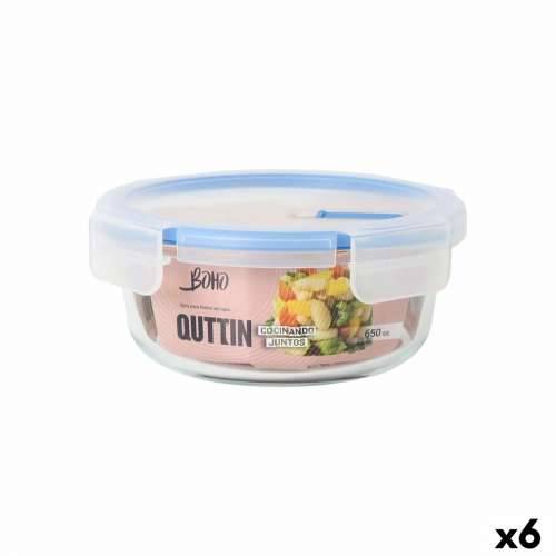 Hermetička Kutija za Ručak Quttin Boho Providan 650 ml (6 kom.) Cijena