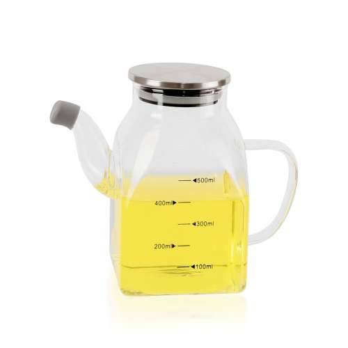Boca za Ulje La Mediterránea Providan Srebrna Metal Borosilikatno staklo 0,5 L (12 kom.) Cijena