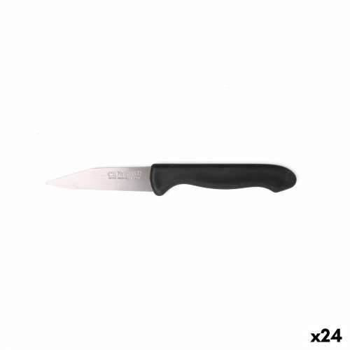 Set Noževa za Guljenje Cuyfor Crna Srebrna Nehrđajući Čelik 7,5 cm 6 Dijelovi (24 kom.) Cijena
