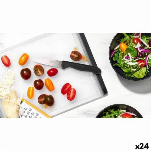 Set Noževa za Guljenje Cuyfor Crna Srebrna Nehrđajući Čelik 7,5 cm 6 Dijelovi (24 kom.) Cijena