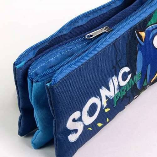 Trostruka pernica Sonic Prime Svetlo Plava Light Blue 2,2 x 1,1 x 22,5 cm Cijena