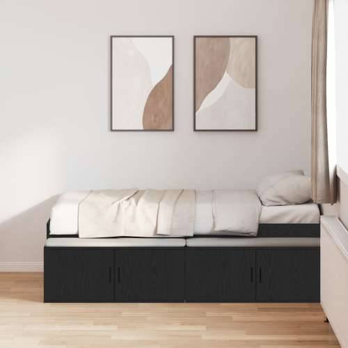 okvir kreveta za pohranu crveni hrast 100x200 cm Cijena