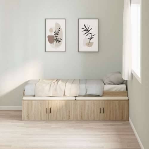 okvir za krevet s pohranom Sonoma hrast 90x200 cm Cijena