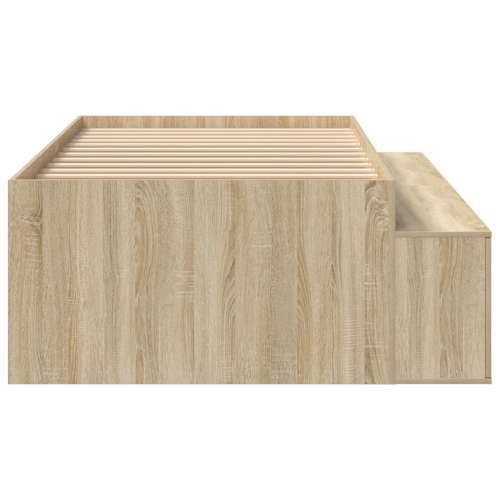 okvir za krevet s pohranom Sonoma hrast 90x200 cm Cijena