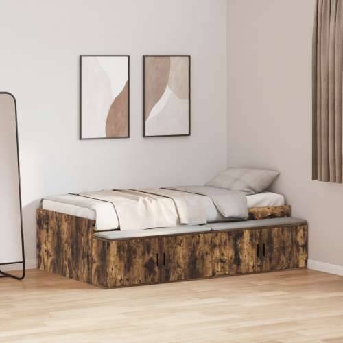 Krevet s pohranom Dimljeni hrast 80x200 cm Cijena