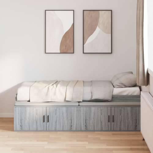 Krevet s pohranom Siva sonoma 90x190 cm Cijena