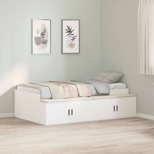 Krevet s pohranom Bijeli 75x190 cm Cijena