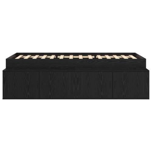 Krevet s pohranom Crni hrast 75x190 cm Cijena
