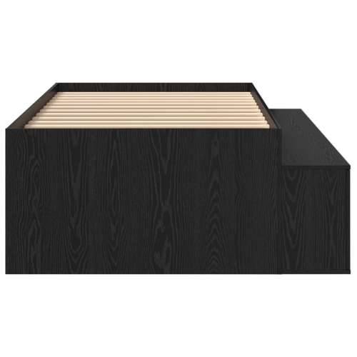Krevet s pohranom Crni hrast 75x190 cm Cijena