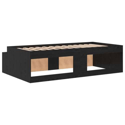 Krevet s pohranom Crni hrast 75x190 cm Cijena