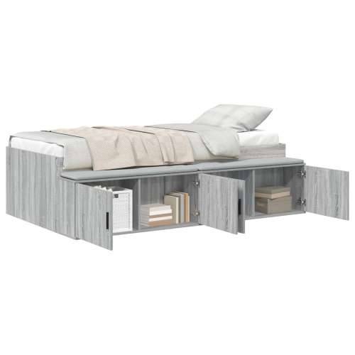 Krevet s odlaganjem siva sonoma 75x190 cm Cijena