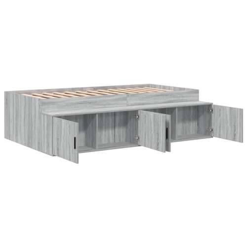 Krevet s odlaganjem siva sonoma 75x190 cm Cijena