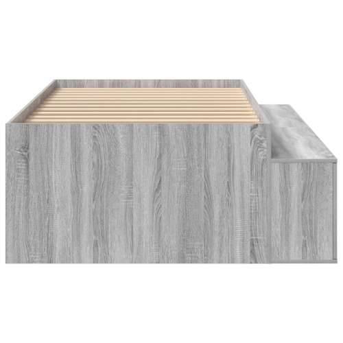 Krevet s odlaganjem siva sonoma 75x190 cm Cijena