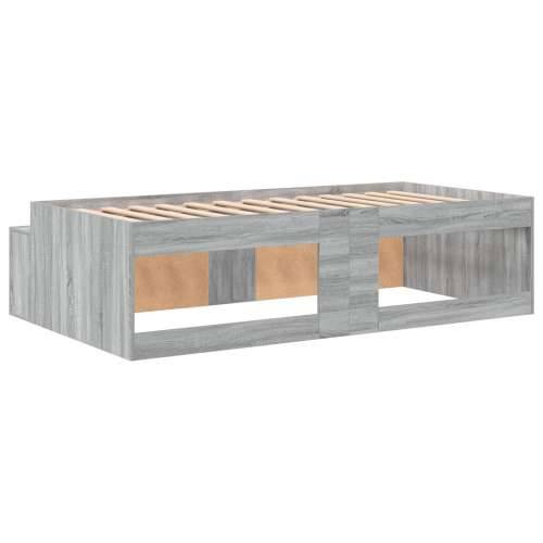Krevet s odlaganjem siva sonoma 75x190 cm Cijena